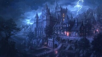 Fantasy Wallpaper Castle Array Wallwuzz HD