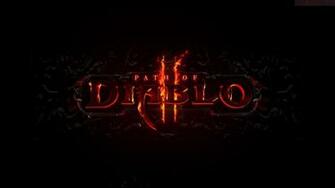 Path Of Diablo Logo Design Wallpaper Pathofdiablo