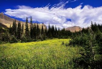 Wallpaper Montana Glacier