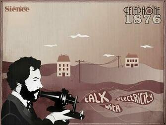 Invention Of The Telephone Wallpaper Walltor
