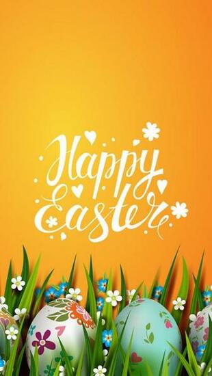 Wallpaper iPhone Happy Easter In