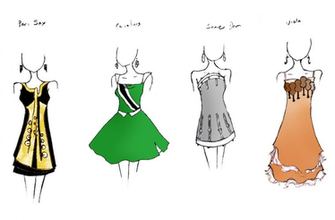 Band Geek Prom Dresses By Theghostlyartist