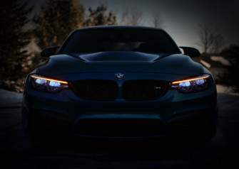 Gray Bmw Car Blue Front F80 Sight Led 1080p Wallpaper