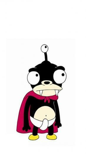Futurama Nibbler HD iPhone Wallpaper S 3g