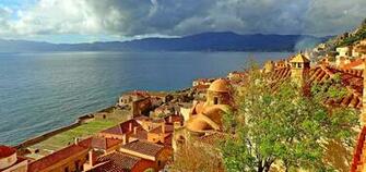 Monemvasia City Greece Lakoniabay
