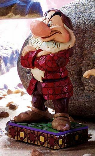 Grumpy Dwarf Disney Snow