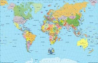 Gr Tis Frete Hot Custom O Mapa Do Mundo Adesivos De Parede