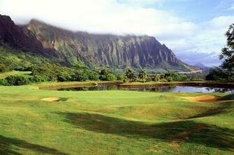 Quiet Golf Course Desktop Pc And Mac Wallpaper
