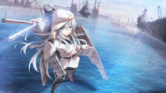 Kantai Collection Hibiki Kancolle Water