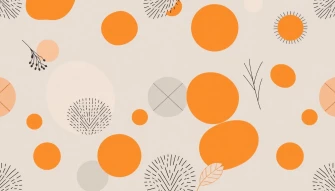 Orange And Grey Wallpaper