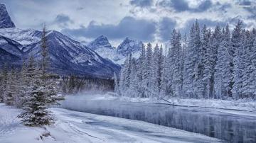Winter Landscape Wallpaper Full HD Background