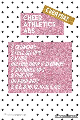 Cheer Athletics Abs iPhone Wallpaper Abbieeconlin