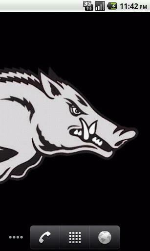 Bigger Arkansas Razorbacks Wallpaper For Android Screenshot