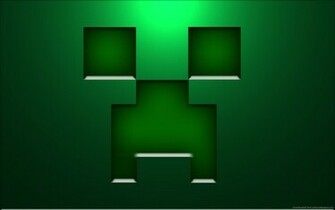 Minecraft Creeper Face Wallpaper