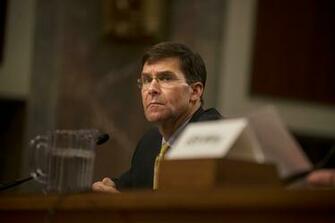 Mark Esper Named As Acting Defense Secretary Brings Military