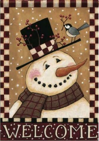 Country Snowman Snowmen At Night