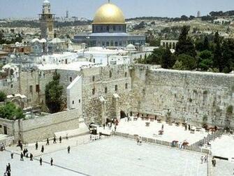 Israel Wallpaper Enjoy Western Wall And Omar Mosque Jerusalem