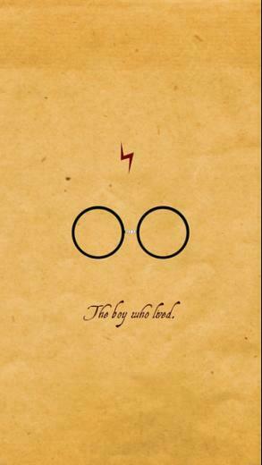Harry Potter Gold Quote iPhone Plus Wallpaper
