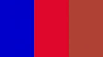 Medium Blue Candy Apple Red And Carmine Three