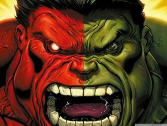 Red Hulk Vs Green 4k HD Desktop Wallpaper For Ultra