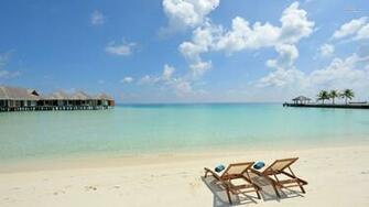 Beach Chairs Wallpaper