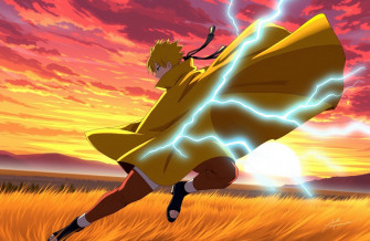 Yellow Flash Minato Wallpaper