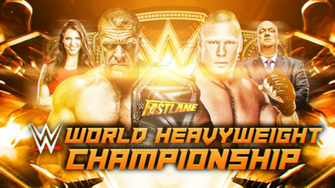 Wwe Fast Lane Custom Match Card HD By Edgarlazarte On