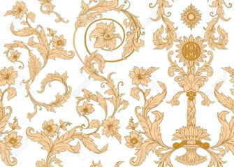 Stock Vector In Baroque Pattern Victorian Art