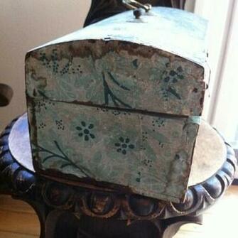 Antique Wallpaper Box