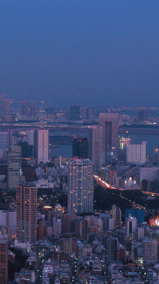 HD Wallpaper From Above Link Tokyo City Night