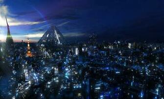 Futuristic Tokyo Bay 3d Scenery Landscapes Wallpapercoolvibe