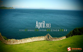 Desktop Wallpaper Calendar April By Lalas