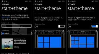 Windows Phone Start Screen Background Leak In New Video