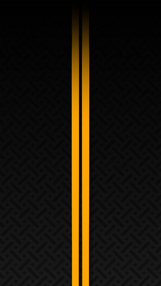 Yellow Lines Redmi Note Punch Hole Wallpaper