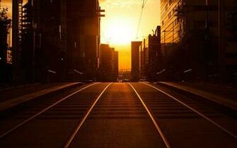City Sunset Wallpaper Id Wallpapervortex