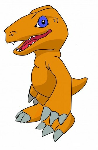 My Agumon Sketch Trying By Urunberkay12