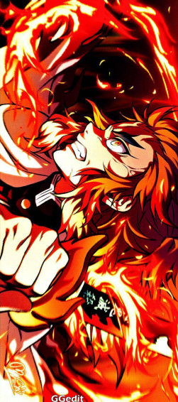 Kyojuro Rengoku Wallpaper By Bl4ckd4g0n3144