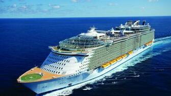 Oasis Of The Seas Swirl Cruise Ship Wallpaper