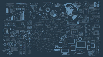 Technology Linkedin Background Wallpaper
