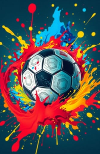 Cool Soccer Ball Wallpaper