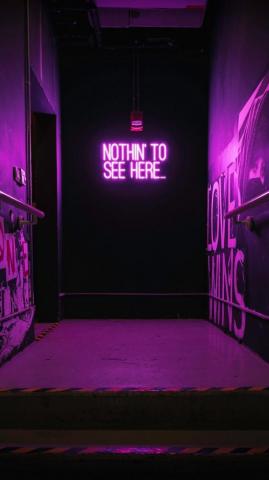 Neon Purple iPhone Wallpaper Top