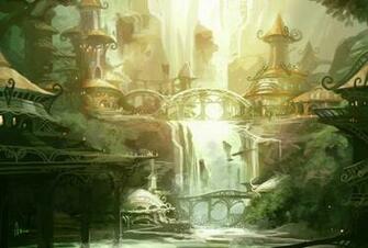 Elven Wallpaper Top Background