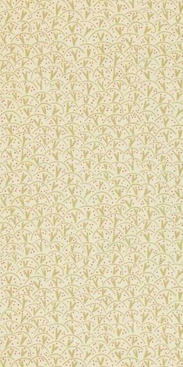 Cherry Hills Gold Coral Fabric Wallpaper Paint P