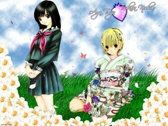 Kawashita Ichigo Percent Aya Toujou Tsukasa Nishino Wallpaper