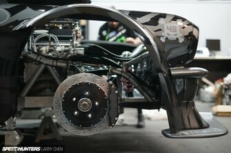 It Uses A Full Tubular Chassis With Custom Suspension Mounts That Also