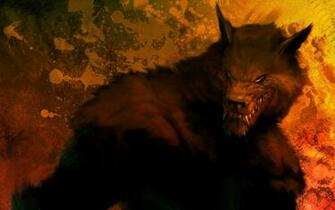Dark Werewolf Wallpaper Wallpoper