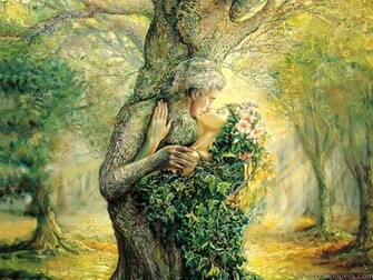 Josephine Wall Paintings Art Print Wallpaper Painting