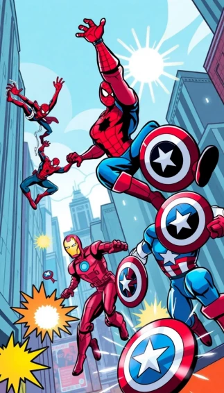 Marvel Cartoon Wallpaper