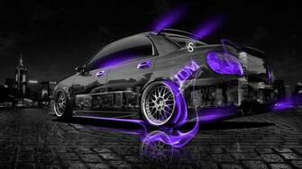 Jdm Tuning Crystal City Car 4k Subaru Impreza Wrx Sti
