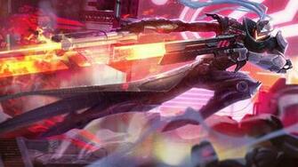 Lucian Skin Splash Art Project Zed Steel Legion Anivia